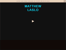 Tablet Screenshot of matthewlaslo.com